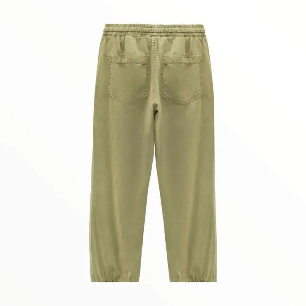 ZARA | Khaki | JOGGING PANTS WITH POCKETS - Picture 3 of 12